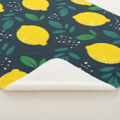 Couverture Sherpa Citron (3/4)