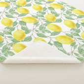 Couverture Sherpa Citron (3/4)