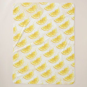 Couverture Sherpa Citron