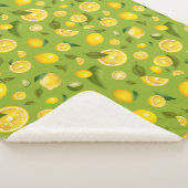 Couverture Sherpa Citron Variété 8 (3/4)