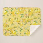 Couverture Sherpa citron vert IV (Devant (Horizontal))