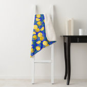 Couverture Sherpa Citrons (En situation)