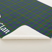 Couverture Sherpa Clan Agnew Crest Badge et Tartan (3/4)