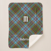Couverture Sherpa Clan Anderson Tartan Sherpa Blanket (Devant)