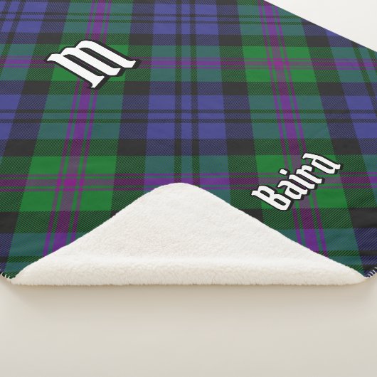 Couverture Sherpa Clan Baird Tartan (3/4)