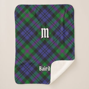 Couverture Sherpa Clan Baird Tartan