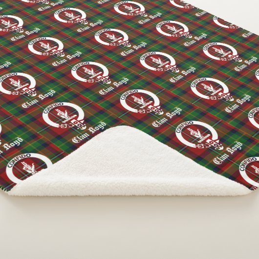 Couverture Sherpa Clan Boyd Crest Badge & Tartan (3/4)