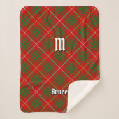 Couverture Sherpa Clan Bruce Tartan (Devant)