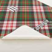 Couverture Sherpa Clan Carnegie robe Tartan (3/4)