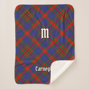 Couverture Sherpa Clan Carnegie Tartan