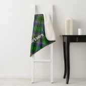 Couverture Sherpa Clan Cockburn Tartan (En situation)