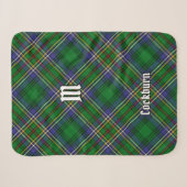 Couverture Sherpa Clan Cockburn Tartan (Devant (Horizontal))