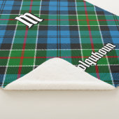 Couverture Sherpa Clan Colquhoun Tartan (3/4)