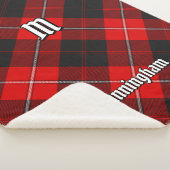 Couverture Sherpa Clan Cunningham Tartan (3/4)