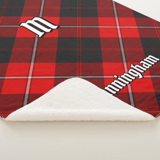 Couverture Sherpa Clan Cunningham Tartan (3/4)