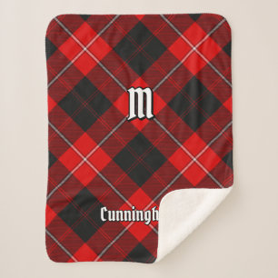 Couverture Sherpa Clan Cunningham Tartan