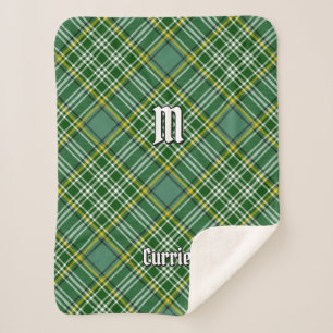 Couverture Sherpa Clan Currie Tartan