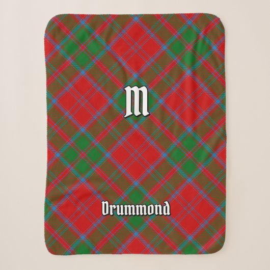 Couverture Sherpa Clan Drummond Tartan (Devant)