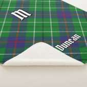 Couverture Sherpa Clan Duncan Tartan (3/4)