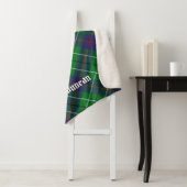 Couverture Sherpa Clan Duncan Tartan (En situation)
