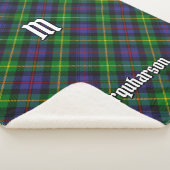 Couverture Sherpa Clan Farquharson Tartan Sherpa Blanket (3/4)