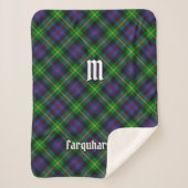 Couverture Sherpa Clan Farquharson Tartan Sherpa Blanket (Devant)