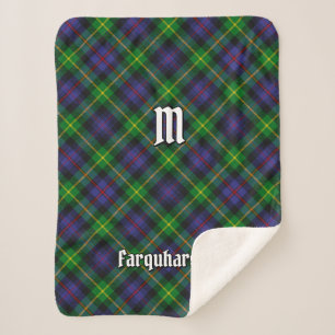 Couverture Sherpa Clan Farquharson Tartan Sherpa Blanket
