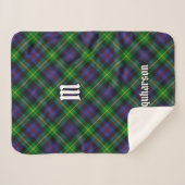Couverture Sherpa Clan Farquharson Tartan Sherpa Blanket (Devant (Horizontal))