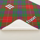 Couverture Sherpa Clan Fraser Tartan Sherpa Blanket (3/4)