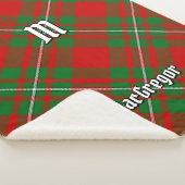 Couverture Sherpa Clan Gregor Tartan Sherpa Blanket (3/4)