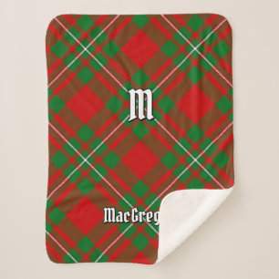 Couverture Sherpa Clan Gregor Tartan Sherpa Blanket