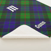 Couverture Sherpa Clan Gunn Tartan Sherpa Blanket (3/4)