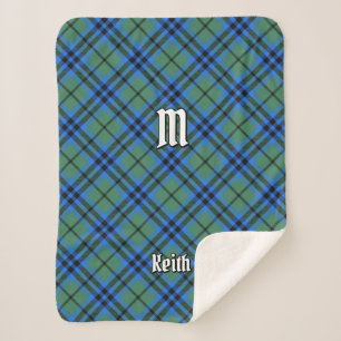 Couverture Sherpa Clan Keith Tartan Sherpa Blanket