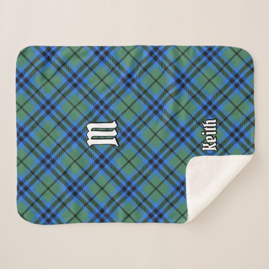 Couverture Sherpa Clan Keith Tartan Sherpa Blanket (Devant (Horizontal))