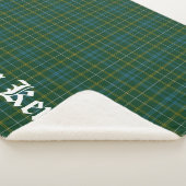 Couverture Sherpa Clan Kennedy Crest Badge & Tartan (3/4)