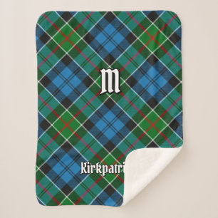 Couverture Sherpa Clan Kirkpatrick Tartan