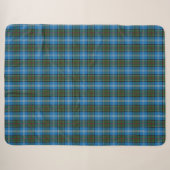 Couverture Sherpa Clan Kirkpatrick Tartan (Devant (Horizontal))
