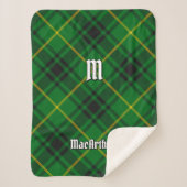 Couverture Sherpa Clan MacArthur Tartan (Devant)