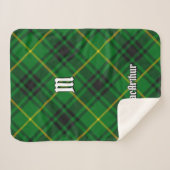Couverture Sherpa Clan MacArthur Tartan (Devant (Horizontal))