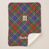 Couverture Sherpa Clan MacBeth Tartan Sherpa Blanket (Devant)