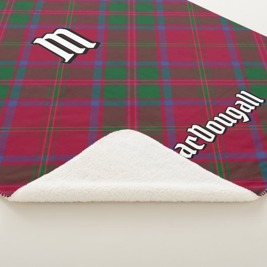 Couverture Sherpa Clan MacDougall Tartan (3/4)