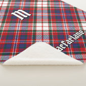 Couverture Sherpa Clan MacFarlane robe Tartan (3/4)