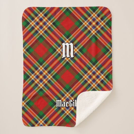 Couverture Sherpa Clan MacGill Tartan Sherpa Blanket (Devant)
