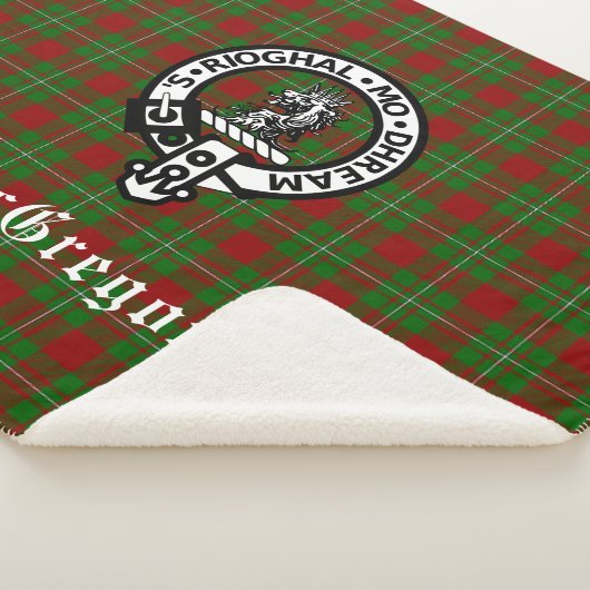 Couverture Sherpa Clan MacGregor Crest Badge et Tartan (3/4)