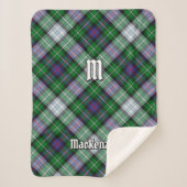 Couverture Sherpa Clan MacKenzie robe Tartan Sherpa Blanket (Devant)