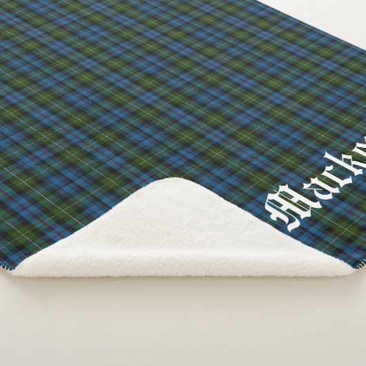 Couverture Sherpa Clan Mackenzie Tartan (3/4)