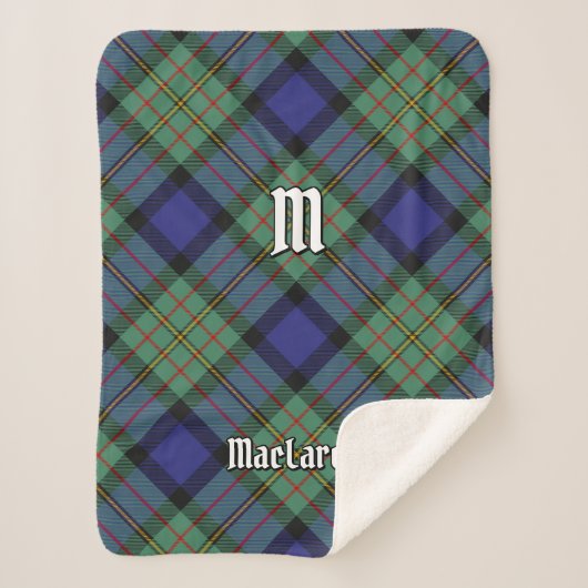 Couverture Sherpa Clan MacLaren Tartan (Devant)
