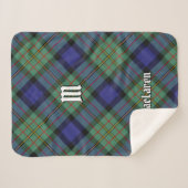 Couverture Sherpa Clan MacLaren Tartan (Devant (Horizontal))