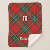 Couverture Sherpa Clan MacLean Tartan (Devant)