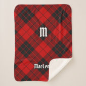 Couverture Sherpa Clan Macleod de Raasay Tartan (Devant)